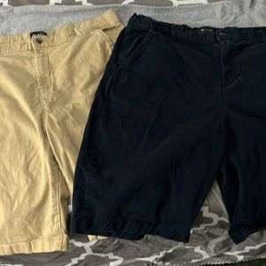 2 pair of Childrens place husky boys shorts